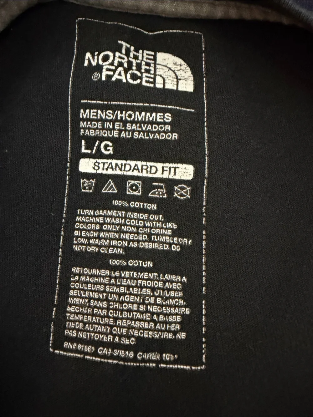 The North Face Men's Charcoal Crewneck Logo Tee